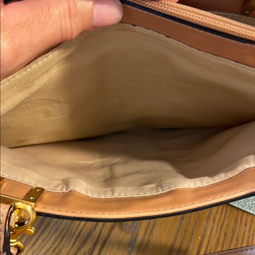 Aigner Floral Leather Handbag - Picture 6 of 7